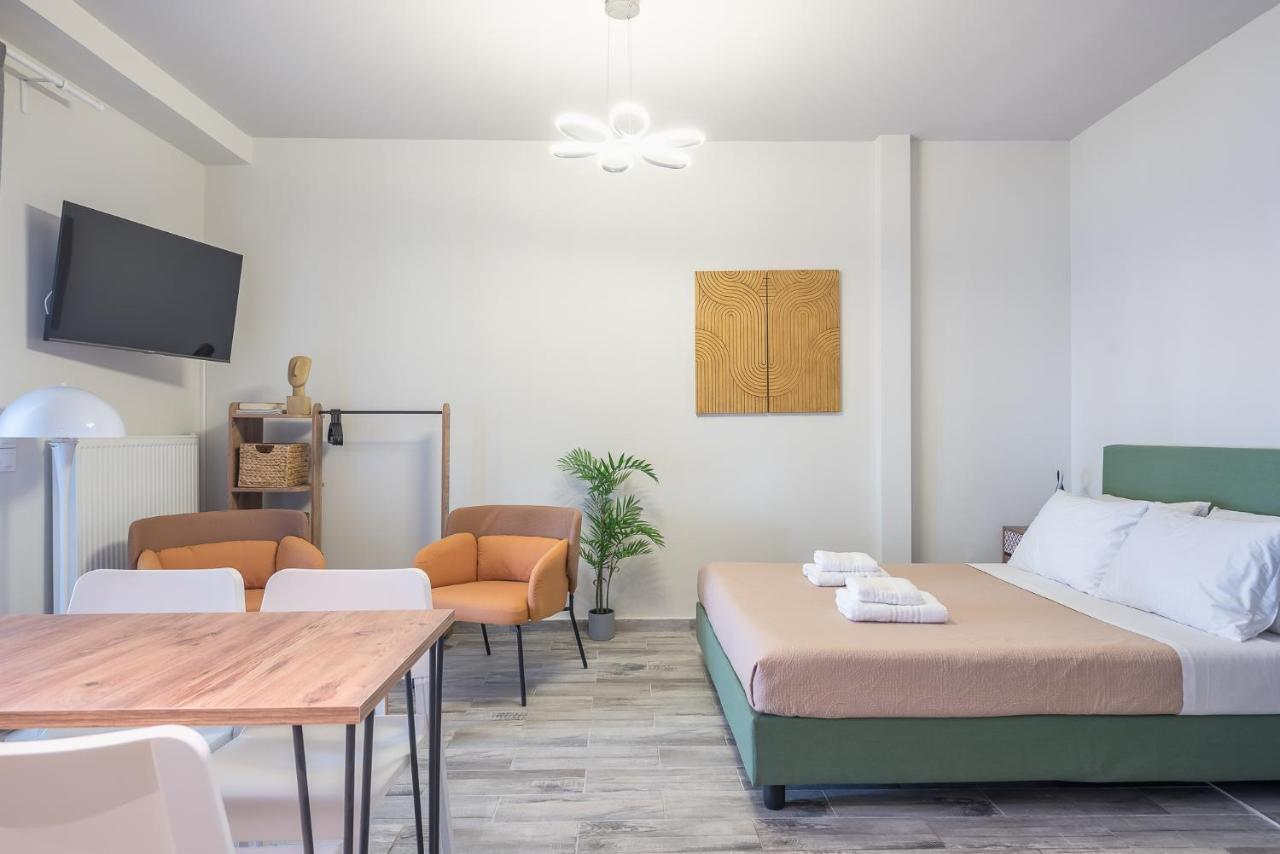 Sunny Studio With Starlight Balcony Athen Eksteriør billede