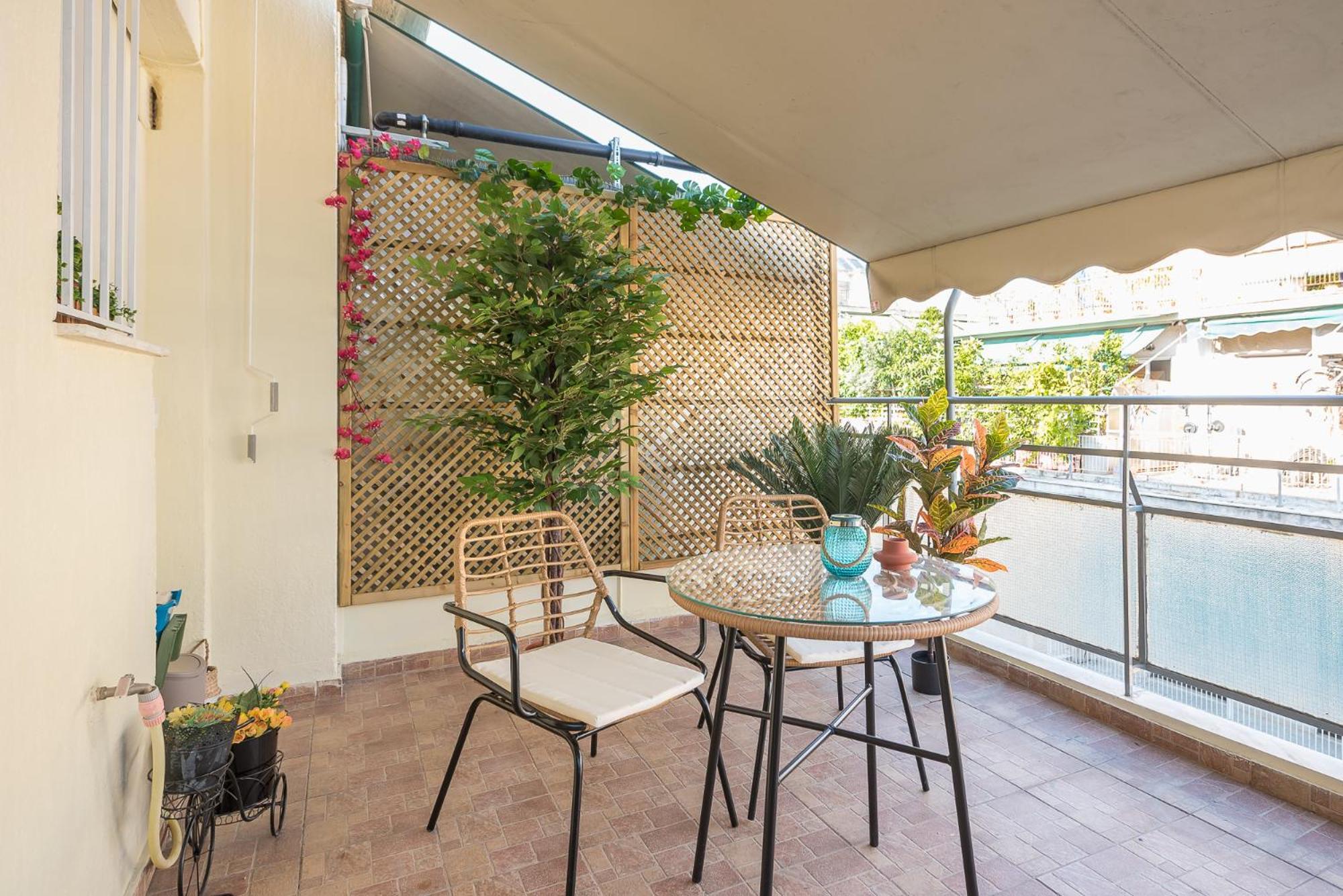 Sunny Studio With Starlight Balcony Athen Eksteriør billede