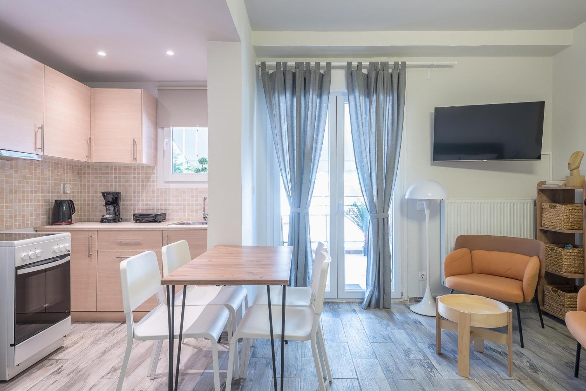 Sunny Studio With Starlight Balcony Athen Eksteriør billede