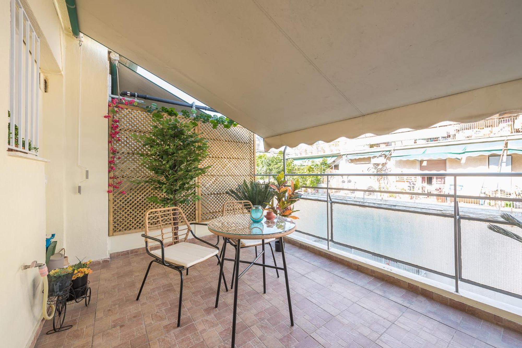 Sunny Studio With Starlight Balcony Athen Eksteriør billede