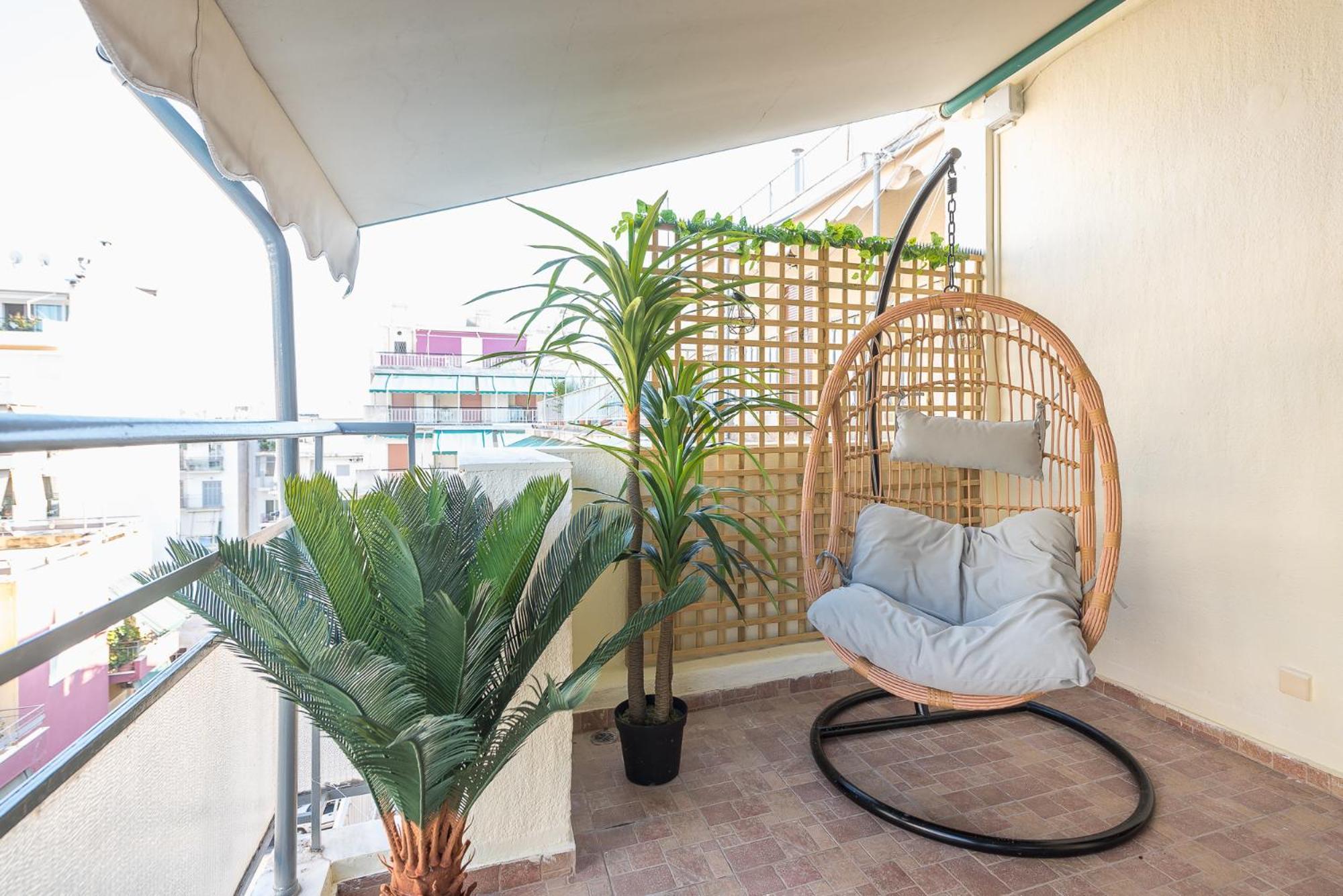 Sunny Studio With Starlight Balcony Athen Eksteriør billede