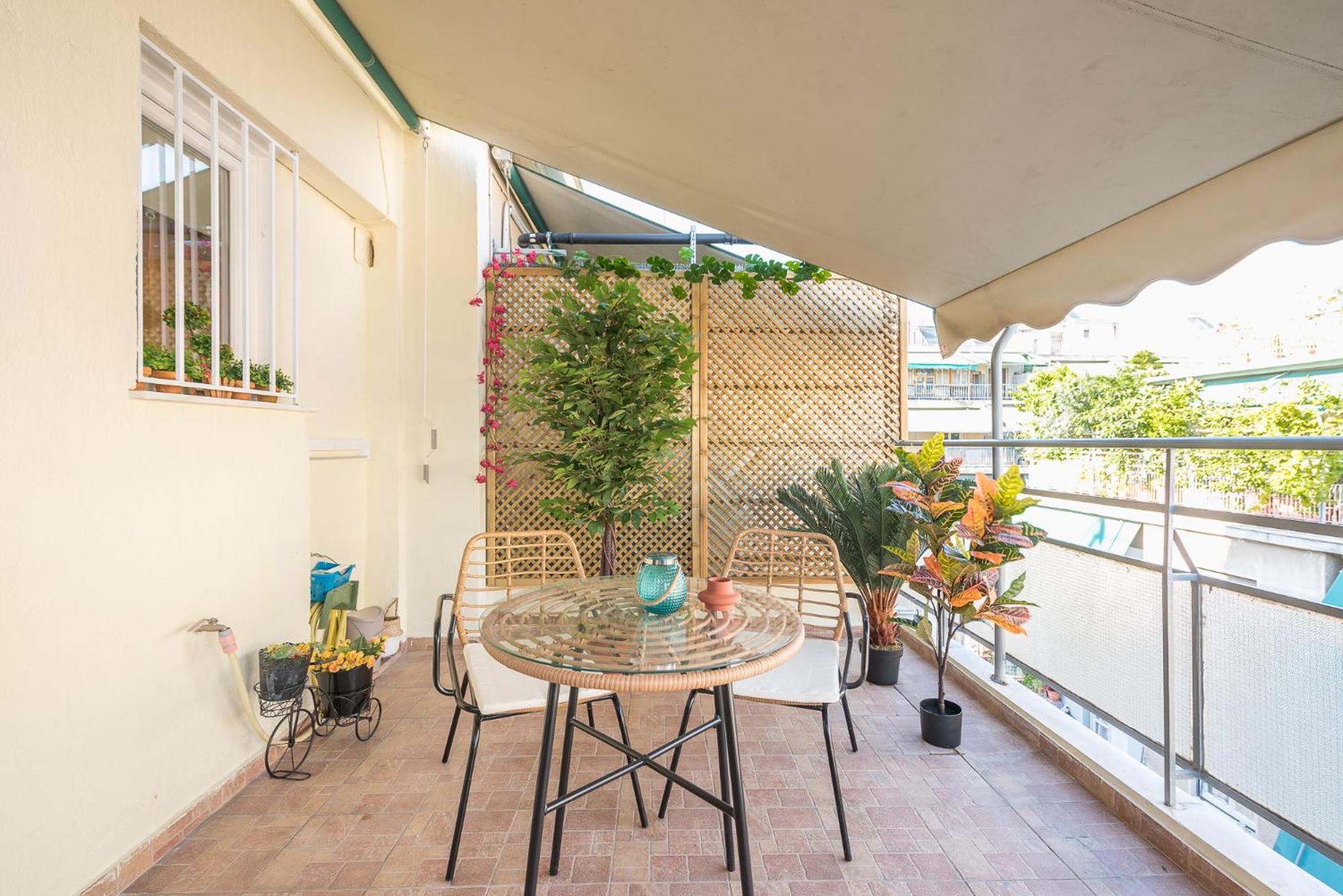 Sunny Studio With Starlight Balcony Athen Eksteriør billede